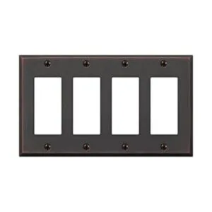 1 Placa de pared RockerGFCI Amerelle 68RGM Manhattan_1