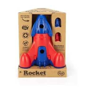 Cohete Green Toy con 2 astronautas color azulrojo._2