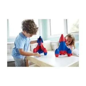 Cohete Green Toy con 2 astronautas color azulrojo._4