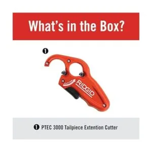 RIDGID Cortatubos de drenaje de plástico modelo PTEC 3000_6