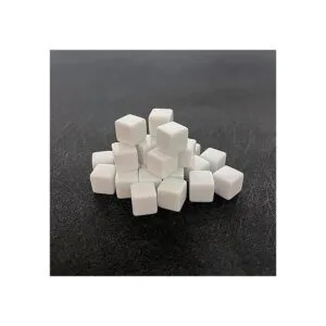 Nakimo Dados blancos en blanco de 0.630 in paquete de 50_2