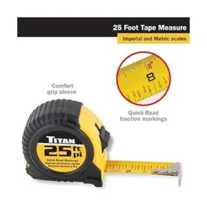 Titan Tools 25 cintas métricas 10906_2