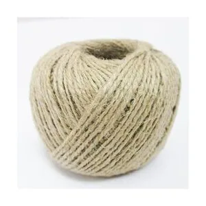 350 pies naturales 2 capas trenzado yute Twine Cuerda_3