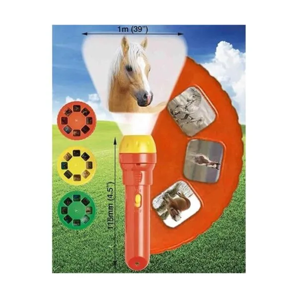 Brainstorm Toys Linterna y proyector de caballos_3