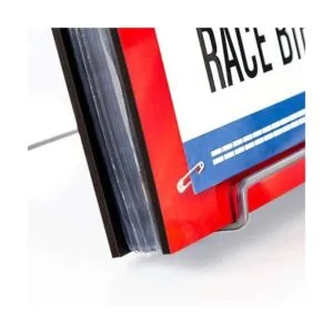 Gone para un Run bibfolio Display Stand para Race baberos_3