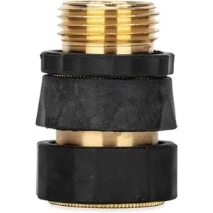 Camco Desconexión rápida de manguera de latón y acero de_4