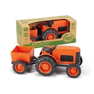 Green Toys Vehículo tractor naranja_5