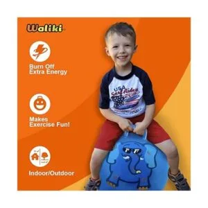 Pelota para saltar rebotadora WALIKI TOYS azul Azul_3