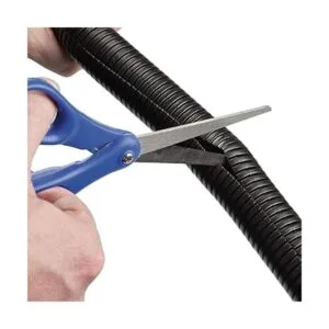 DLine Tubo de cable negro funda flexible de gestión de_4