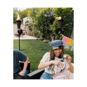 Antorcha TIKI Island King de 66 pulgadas acabado metálico_6