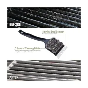 Cuisinart Cepillo de limpieza de parrilla de triple cerda_5