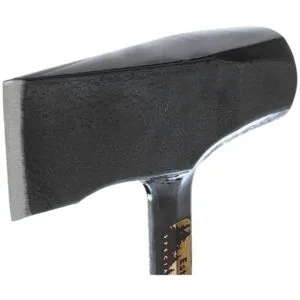 Hacha para cortar madera con agarre reductor de impacto_2