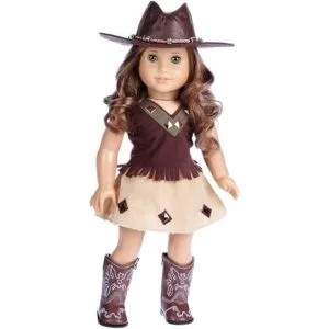 Dreamworld Collections Vaquera Conjunto de 4 piezas