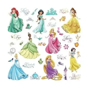 RoomMates RMK2199SCS Disney Princess Royal Debut_3
