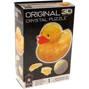 Rompecabezas de cristal 3D original Pato_2