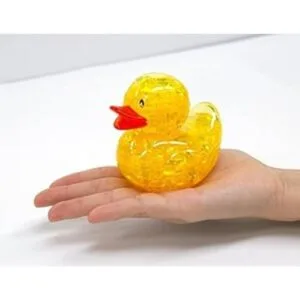 Rompecabezas de cristal 3D original Pato_3