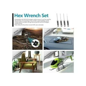 Neewer Juego de llaves hexagonales para destornillador de