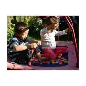 TOWO Bloques de números de madera del alfabeto letras_3