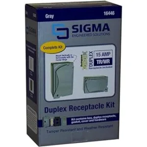 Sigma Engineered Solutions Gray Sigma Electric 16446_6