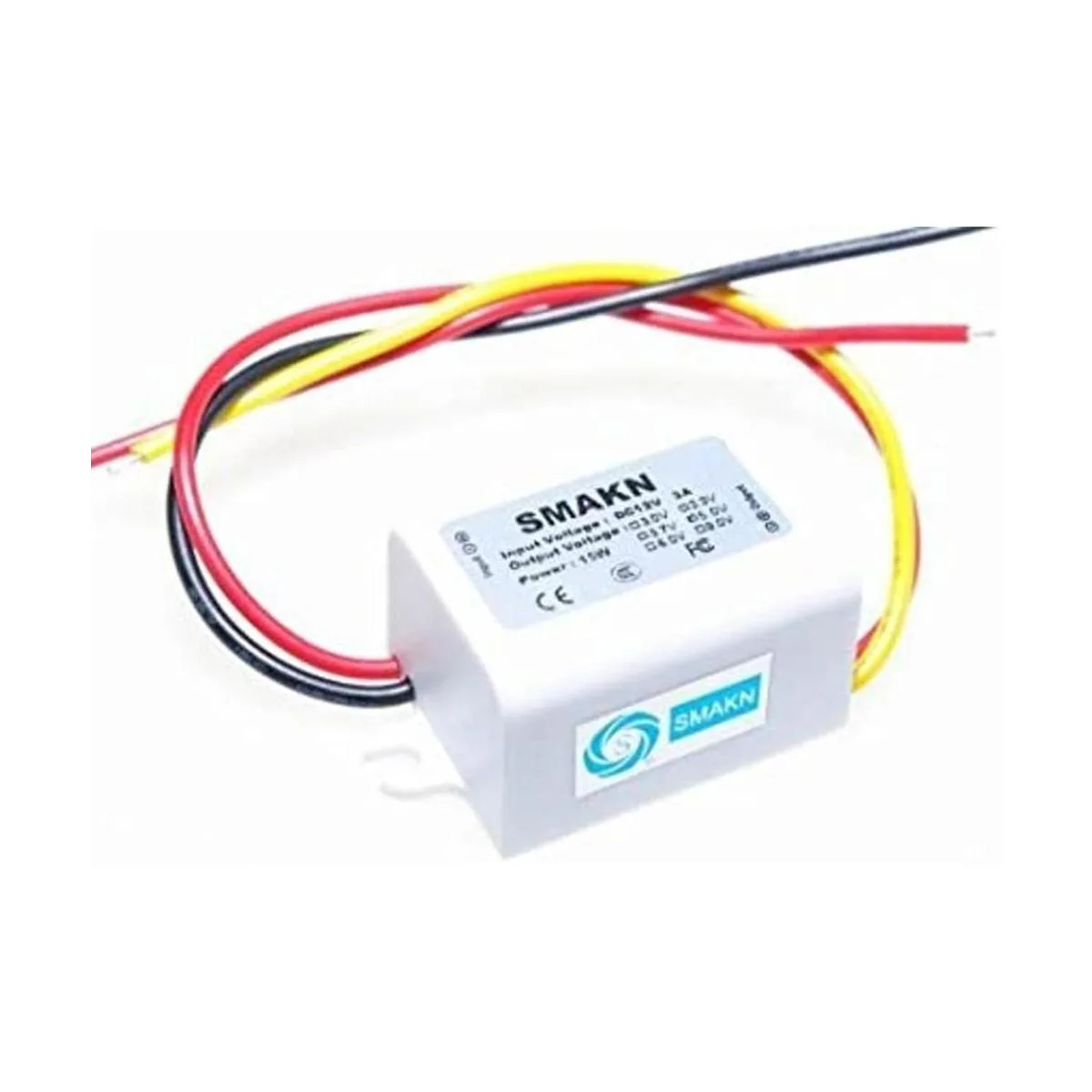 SMAKN Dcdc convertidor de 12 voltios a 5v3a con módulo_1