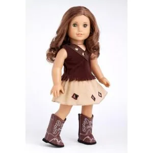 Dreamworld Collections Vaquera Conjunto de 4 piezas