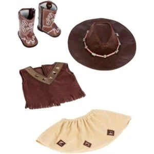 Dreamworld Collections Vaquera Conjunto de 4 piezas