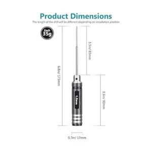 Neewer Juego de llaves hexagonales para destornillador de