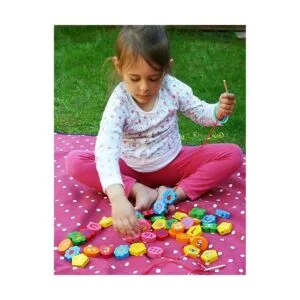 TOWO Bloques de números de madera del alfabeto letras_4