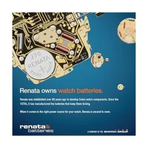 Renata 395 SR927SW Baterías Batería de reloj de óxido_3