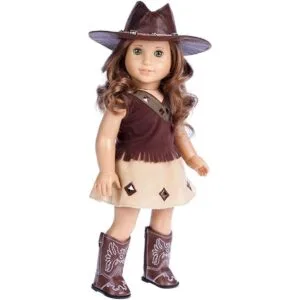 Dreamworld Collections Vaquera Conjunto de 4 piezas