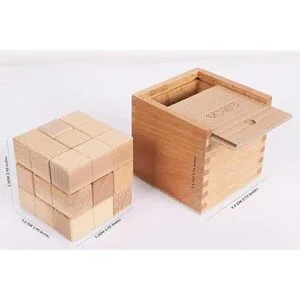 Rompecabezas de madera grande TOWO Soma Cube_5