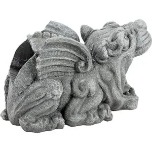 Design Toscano estatua de canalón de lluvia_2