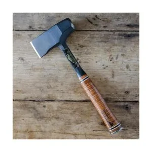 Hacha para cortar madera con agarre reductor de impacto_5