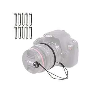 FotoTech Soporte para tapa de lente de cámara con cuerda_1