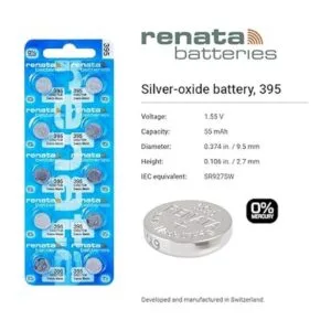 Renata 395 SR927SW Baterías Batería de reloj de óxido_2