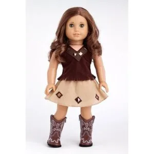 Dreamworld Collections Vaquera Conjunto de 4 piezas