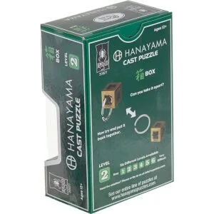 Bepuzzled Box Hanayama Rompecabezas de metal fundido_4