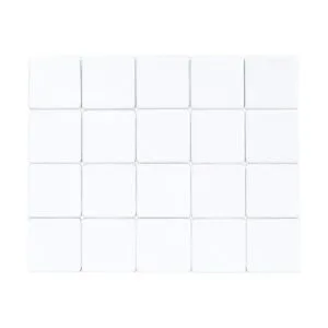 CleverDelights Azulejos cuadrados de vidrio de 1.0 in 20_1