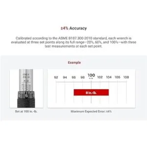 TEKTON 24320 Llave de torsión de clavija de 14_4