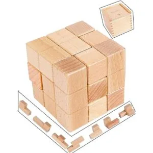 Rompecabezas de madera grande TOWO Soma Cube_6