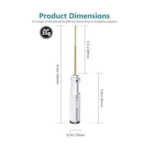 Portabrocas hexagonales TiNi de nitruro de titanio_2