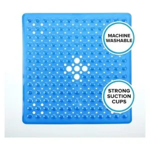 SlipX Solutions Alfombrilla cuadrada para ducha que_4