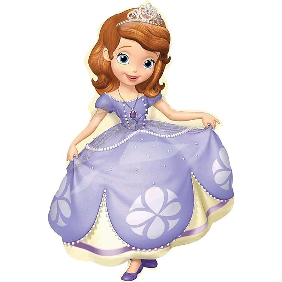Anagram Sofia The First Supershape Globo de aluminio 1 ct_1