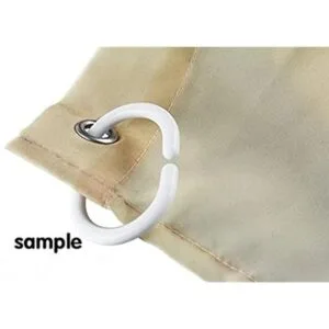 Greenland Home Cortina de ducha antigua y elegante_3