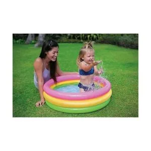 Intex Piscina para bebés Sunset Glow 34 x 10 pulgadas_4