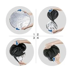 Etekcity Reflector de luz 5 en 1 de 24 pulgadas 23.6 in