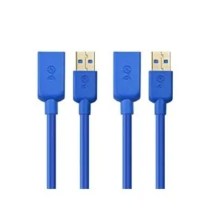 SuperSpeed Cable de extensión USB 3.0 macho y hembra Azul_1