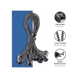 Kotap BB11B Cuerda elástica de bola resistente y_2