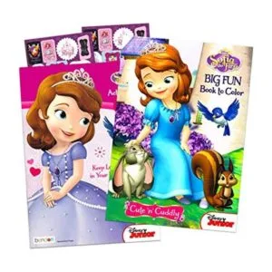 Disney Sofia el primer juego de libros para colorear y_1