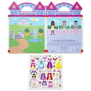 Melissa Doug Princesa Puffy juego de adhesivos Juego_6